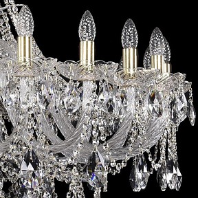 Подвесная люстра Bohemia Ivele Crystal 1411 золото арт. 1411/24/460/G