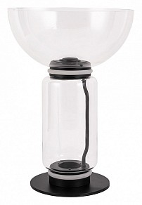 Настольная лампа декоративная Divinare Trumpet черный арт. 1242/06 TL-18