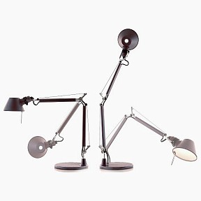 Настольная лампа офисная Artemide  черный арт. A011830