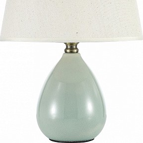 Настольная лампа декоративная Arti Lampadari Riccardo зеленый арт. Riccardo E 4.1 GR