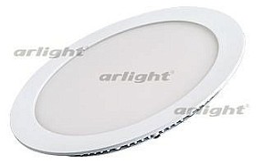 Встраиваемый светильник Arlight  белый арт. DL-192M-18W Warm White