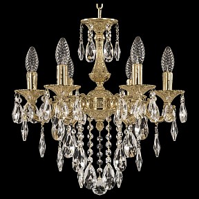 Подвесная люстра Bohemia Ivele Crystal 7201 золото арт. 72101/6/125 B G