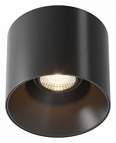 Накладной светильник Maytoni Alfa LED черный арт. C064CL-01-25W3K-RD-B