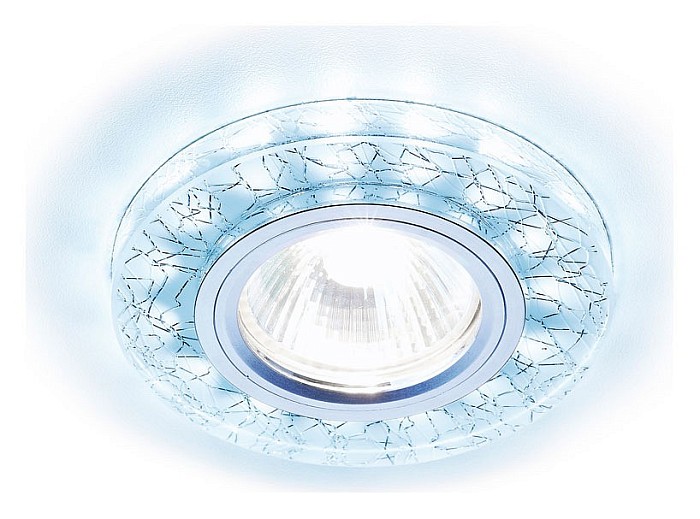 Встраиваемый светильник Ambrella Light S белый арт. S226 W/CH/C