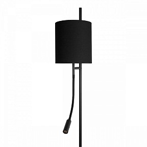 Торшер с подсветкой Loft it Ritz черный арт. 10253F/B Black
