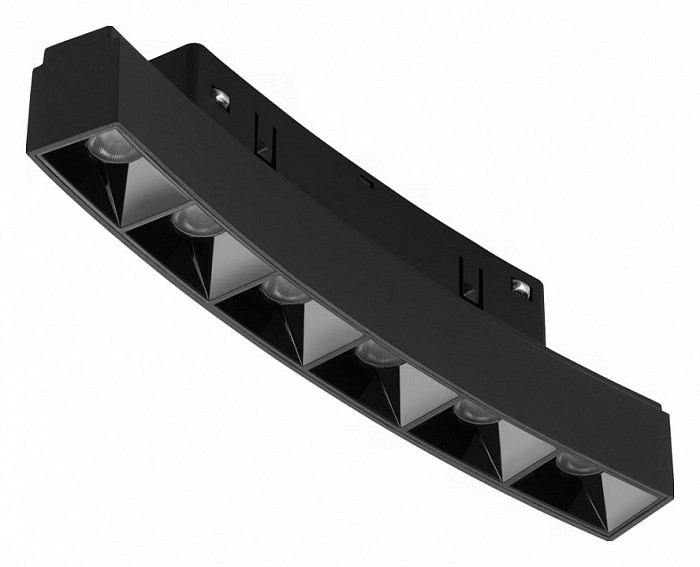 Накладной светильник iLedex Technical VISION48/22 черный арт. 4822-037-L176-D1500-6W-110DG-3000K-BK