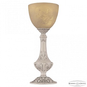 Настольная лампа декоративная Bohemia Ivele Crystal AL7901 белый арт. AL79100L/15 WMN P1 Pair