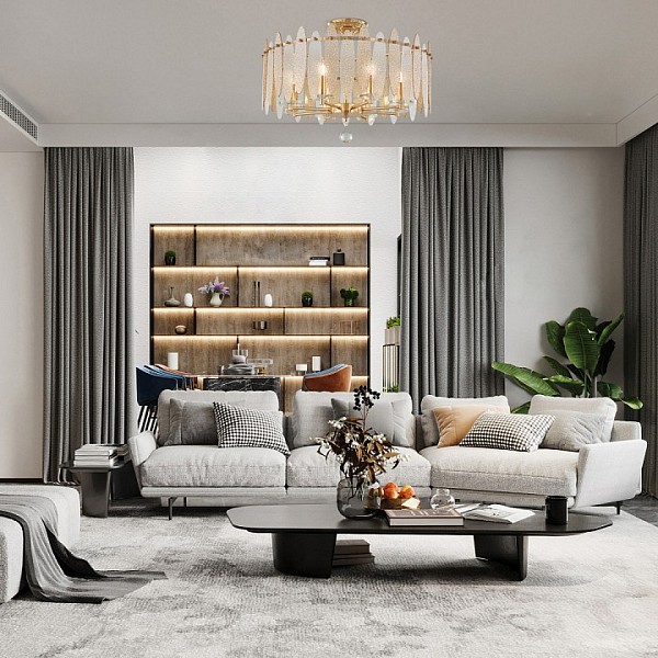 Светильник на штанге Arte Milano Sorrento-3309 золото арт. 373309/8/80/570 GD