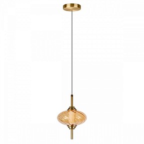 Подвесной светильник Loft it Helix бронза арт. 10421/C Amber
