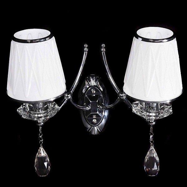 Бра LUMINA DECO Dominni хром арт. LDW 9268-2 CHR