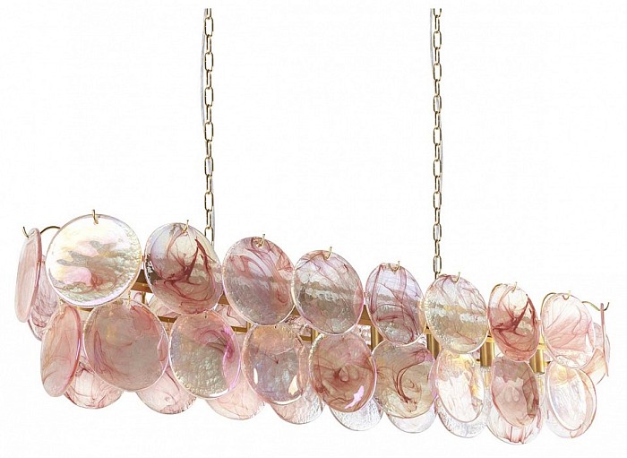 Подвесная люстра Loft it Lolly бронза арт. 10492/1200R Pink