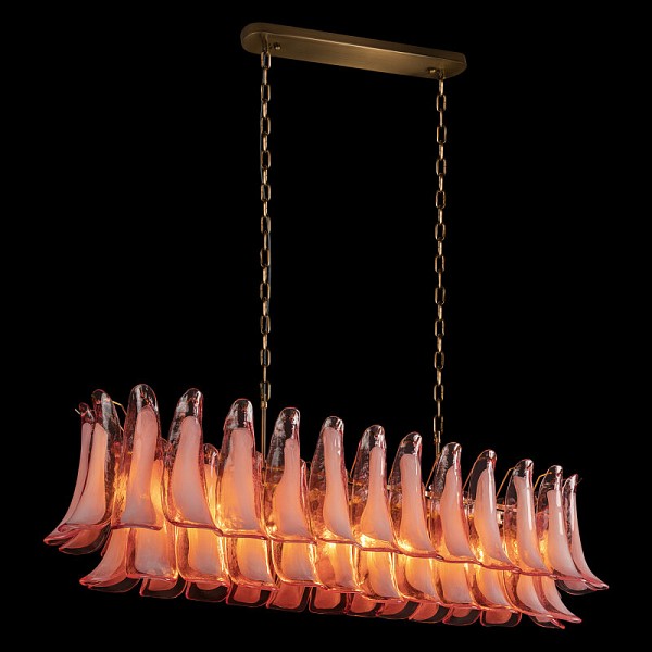 Подвесная люстра Loft it Lilou бронза арт. 10600/1200R Pink