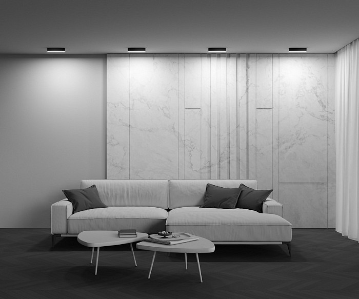 Накладной светильник Maytoni Technical Basis черный арт. C068CL-20W3-6K-B