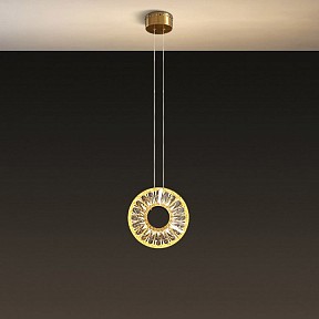 Подвесной светильник Imperiumloft Godiva Brass латунь арт. godiva01