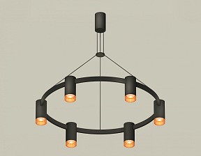 Подвесная люстра Ambrella Light XB черный арт. XB9022202