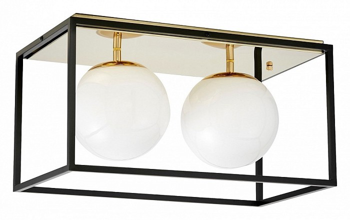 Накладной светильник LUMINA DECO   арт. LDC 8060-2 F.GD+BK