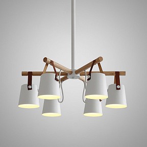 Люстра на штанге Imperiumloft NATURA белый арт. NATURA-C01