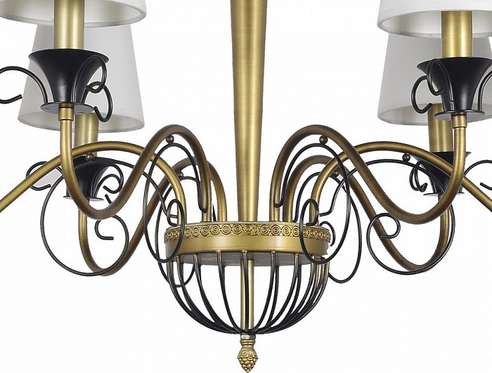 Подвесная люстра Arti Lampadari Lenola золото арт. Lenola E 1.1.6 AG