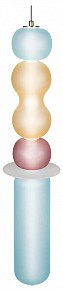 Подвесной светильник Loft it Lollipop коричневый арт. 10239P/F