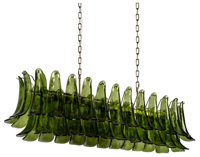 Подвесная люстра Loft it Lilou бронза арт. 10600/1200R Olive