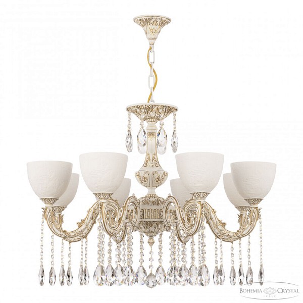 Подвесная люстра Bohemia Ivele Crystal AL7901 белый арт. AL79101/8/250 A WMG P1 U Pair