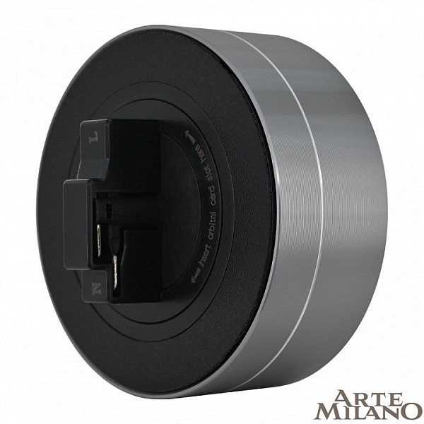 Накладной светильник Arte Milano Am-track-sockets серый арт. 380011TL/Light Grey
