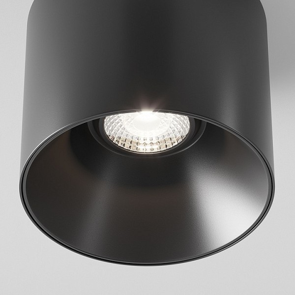 Накладной светильник Maytoni Alfa LED черный арт. C064CL-01-15W4K-RD-B