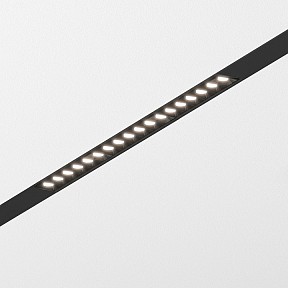 Встраиваемый светильник Elektrostandard Slim Magnetic черный арт. a067377