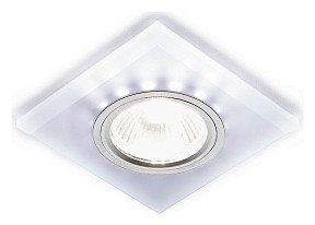 Встраиваемый светильник Ambrella Light S металл арт. S215 W/CH/WH