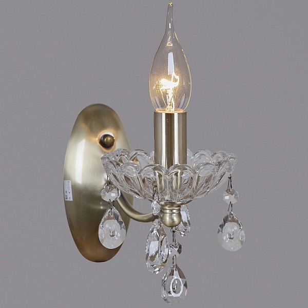 Бра ILLUMICO CASTOR бронза арт. IL0265-1WSQ-24 AB CASTOR
