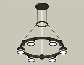 Подвесная люстра Ambrella Light XR черный арт. XR92051200