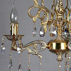 Подвесная люстра Ambiente by Brizzi Leon бронза арт. 2128/3 WP Tear Drop