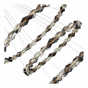 Подвесной светильник ST-Luce Diamanta желтый арт. SL6009.103.03