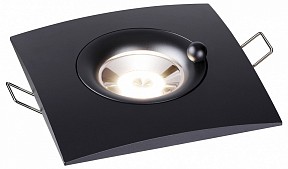 Встраиваемый светильник Novotech Water черный арт. 370796
