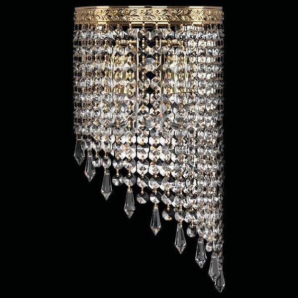 Бра Bohemia Ivele Crystal 8340 золото арт. 83401BR/18IV-34 G Drops