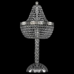 Настольная лампа декоративная Bohemia Ivele Crystal 1905 металл арт. 19051L4/H/25IV Ni