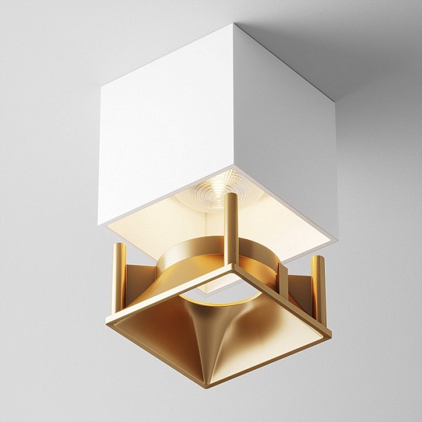 Накладной светильник Maytoni Alfa LED белый арт. C065CL-L12W3K-D