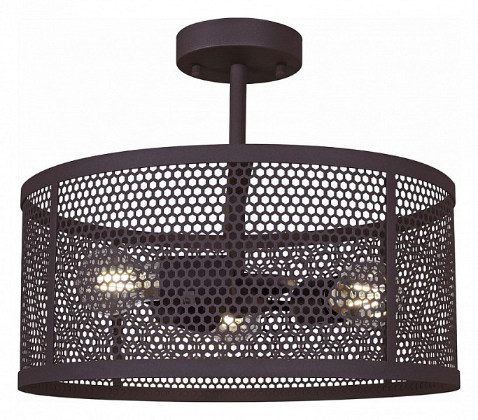 Светильник на штанге ILLUMICO  коричневый арт. IL1031-3C-05 COFFE