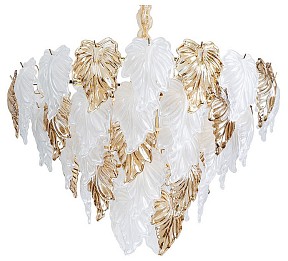Подвесная люстра Arte Lamp Lilly желтый арт. A4070LM-12GO