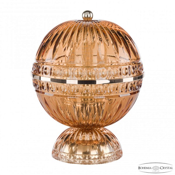 Подвесная люстра Bohemia Ivele Crystal 5480 золото арт. 5480L/17 G Amber/M-1G