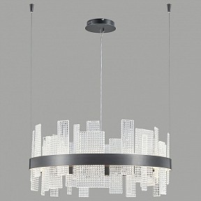 Подвесной светильник Wertmark Lotta черный арт. WE460.01.023