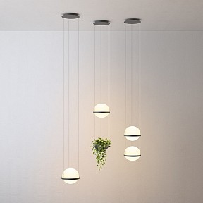 Подвесной светильник Imperiumloft Palma Wall Lamp серый арт. 22.93727