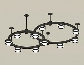 Подвесная люстра Ambrella Light XR черный арт. XR92221003