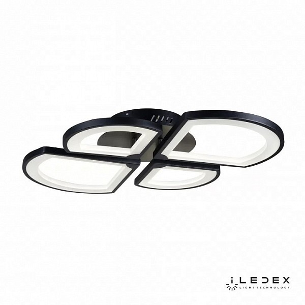 Потолочная люстра iLedex River черный арт. X024-4 BK