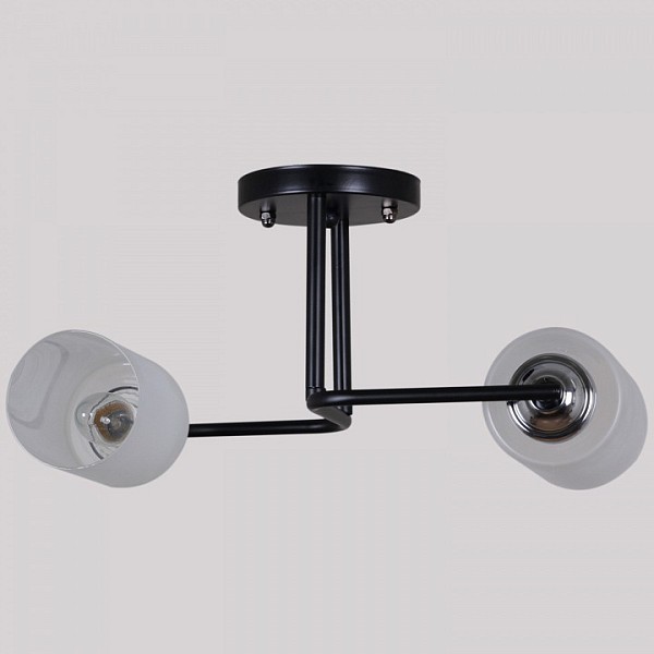 Подвесная люстра Reluce 70187 хром арт. 70187-0.3-02 BK+CR