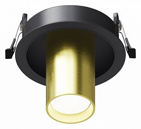 Встраиваемый светильник Maytoni FOCUS S черный арт. C048CL-01-GU10-BBS
