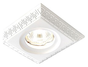 Встраиваемый светильник Ambrella Light D белый арт. D1168 W