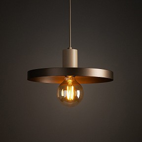 Подвесной светильник TK Lighting SILA кремовый арт. 10757 SILA SABIA BROWN
