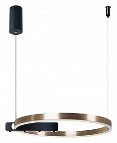 Подвесной светильник Arte Lamp Veritate коричневый арт. A2221SP-1BR