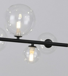 Подвесная люстра Kink Light Иона черный арт. 09408-7,19